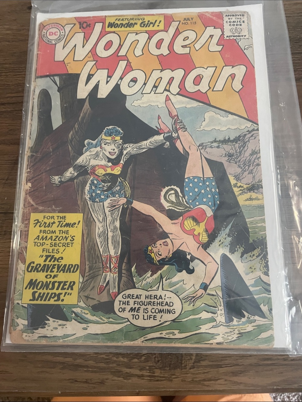DC Wonder Woman Comic #115 - ©️1960